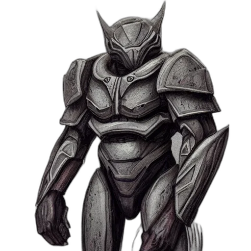 robot, concept art, fantasy art, comic book art transparent PNG cut-out