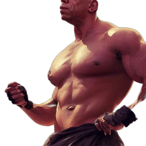 face, weapon, concept art, photorealistic transparent PNG cut-out