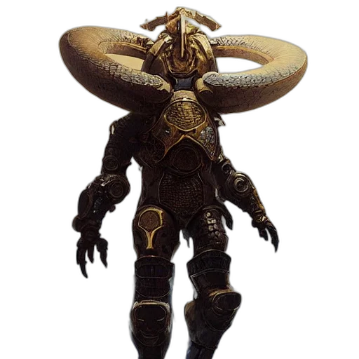 mask, robot, creature, staff transparent PNG cut-out