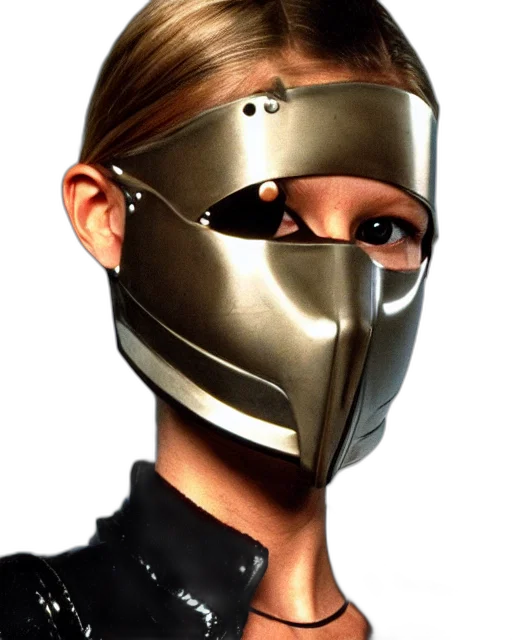 mask, face, jewelry, 3d render transparent PNG cut-out