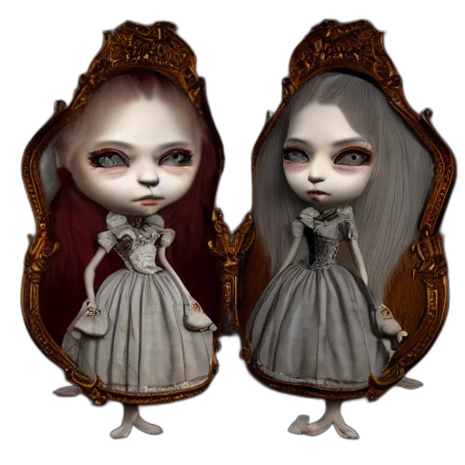 mask, concept art, fantasy art, 3d render transparent PNG cut-out
