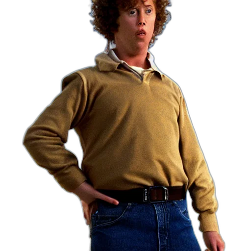 jacket, staff, hair, robot transparent PNG cut-out