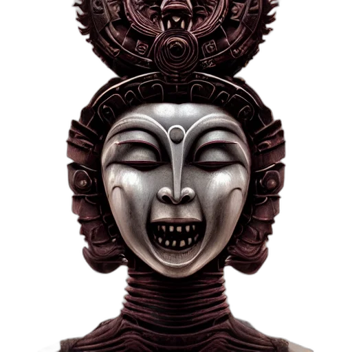 mask, face, staff, jewelry transparent PNG cut-out
