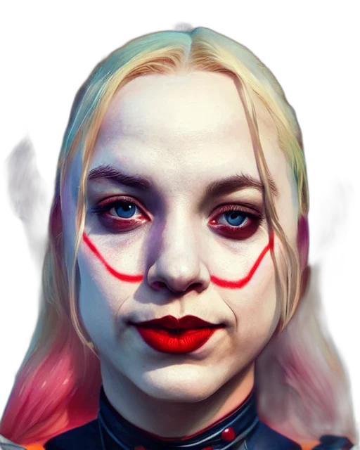 face, mask, staff, creature transparent PNG cut-out