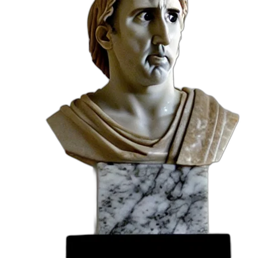 face, photorealistic, 3d render, nicolas transparent PNG cut-out