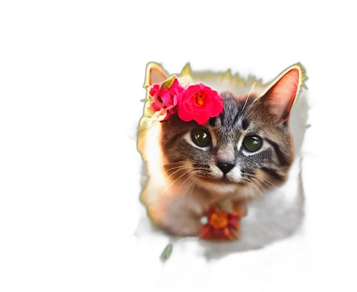 flower, animal, crown, jewelry transparent PNG cut-out