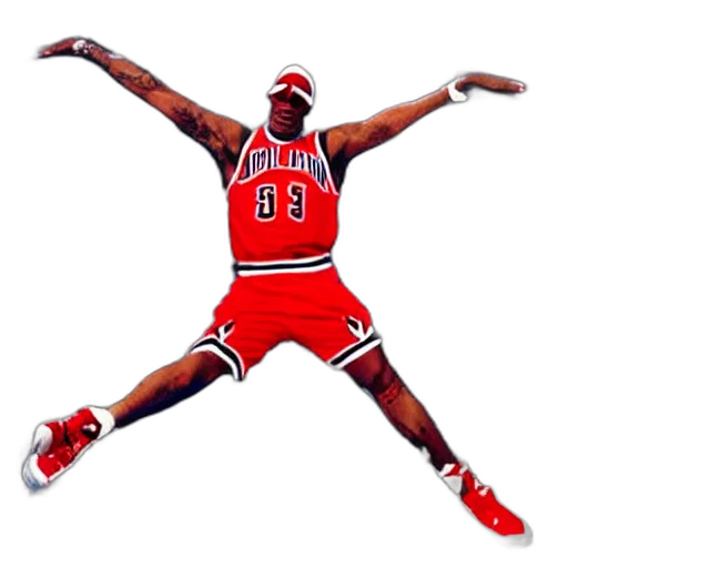concept art, dennis, rodman, t-posing transparent PNG cut-out