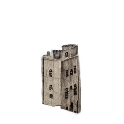 building, crown, weapon, robot transparent PNG cut-out