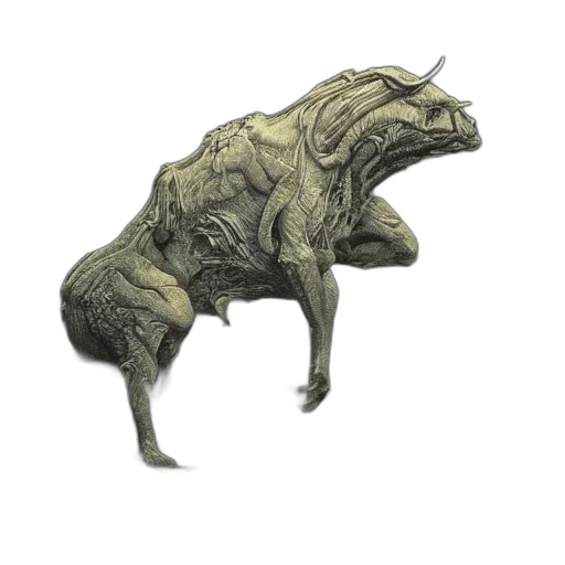 creature, dragon, animal, mask transparent PNG cut-out