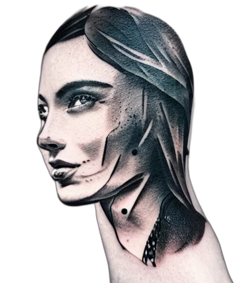 face, mask, jewelry, dress transparent PNG cut-out
