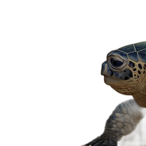 animal, creature, 3d render, turtle transparent PNG cut-out