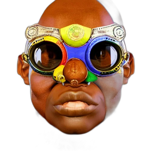 mask, face, robot, jewelry transparent PNG cut-out