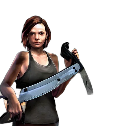 weapon, concept art, 3d render, pixel art transparent PNG cut-out