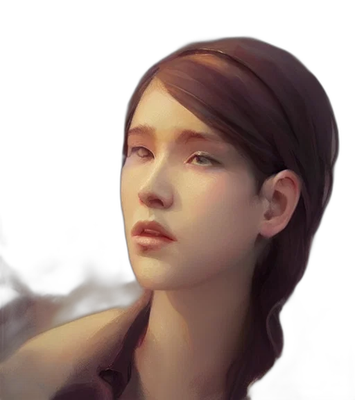 face, staff, photorealistic, fantasy art transparent PNG cut-out
