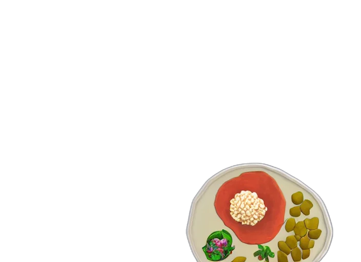 food, jewelry, crown, 3d render transparent PNG cut-out