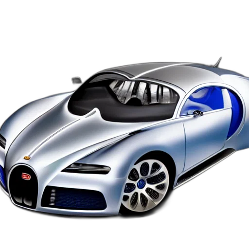 car, 3d render, concept art, photorealistic transparent PNG cut-out