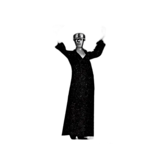 staff, dress, crown, robot transparent PNG cut-out