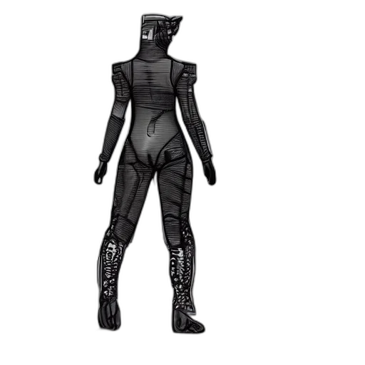 robot, mask, jacket, concept art transparent PNG cut-out
