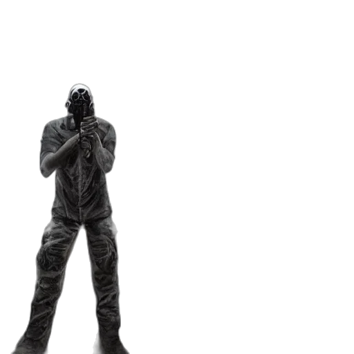mask, robot, staff, jacket transparent PNG cut-out