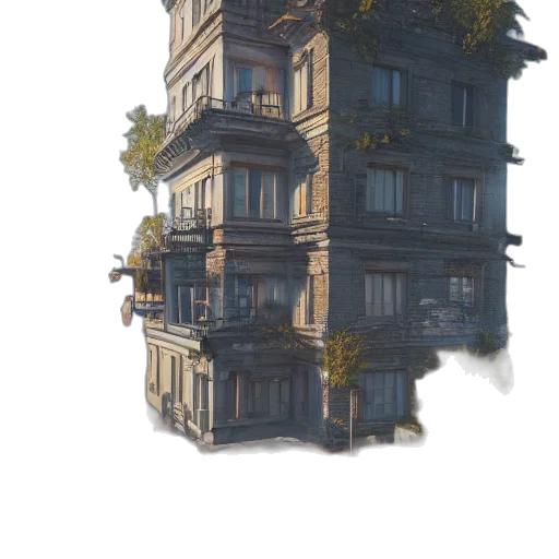 building, crown, furniture, tree transparent PNG cut-out
