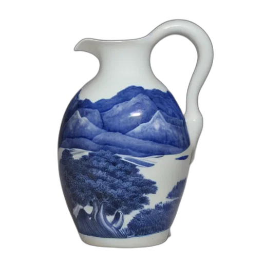 bottle, dragon, photorealistic, oil painting transparent PNG cut-out