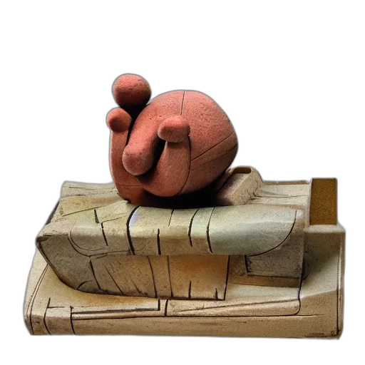furniture, animal, 3d render, photorealistic transparent PNG cut-out