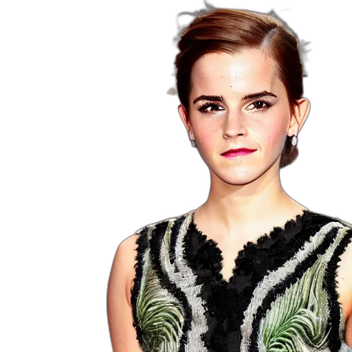 dress, hair, face, emma transparent PNG cut-out