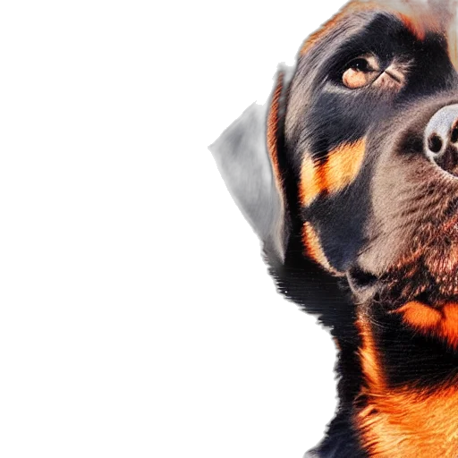 animal, face, photorealistic, 3d render transparent PNG cut-out