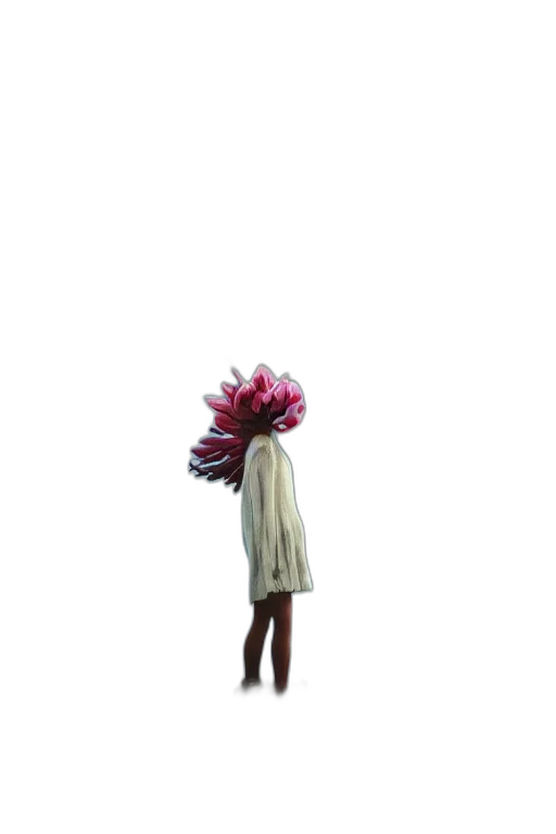 dress, flower, hat, umbrella transparent PNG cut-out