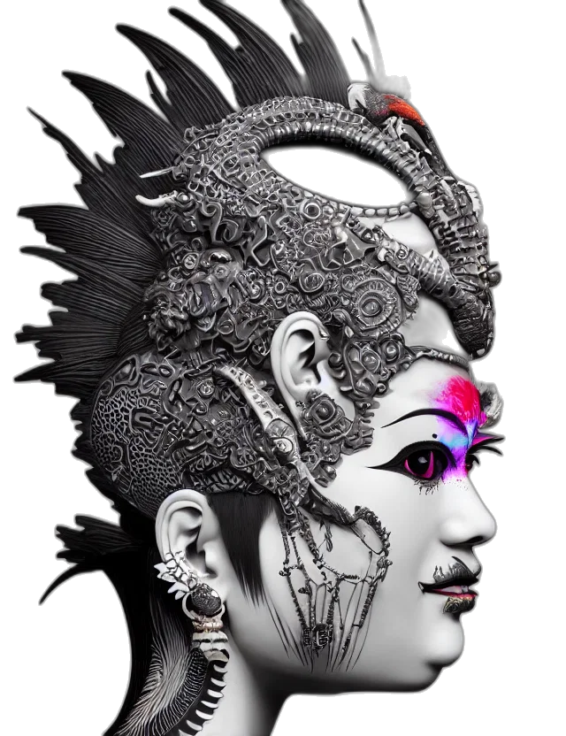 mask, face, jewelry, crown transparent PNG cut-out