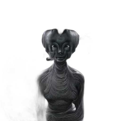 mask, creature, face, staff transparent PNG cut-out