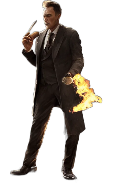 staff, jacket, concept art, 3d render transparent PNG cut-out