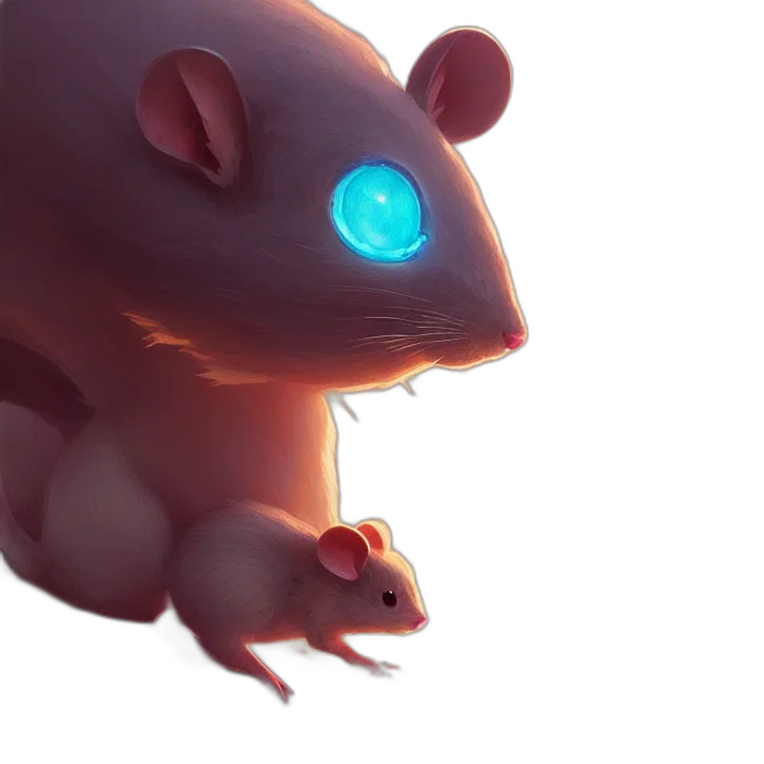 creature, robot, animal, staff transparent PNG cut-out