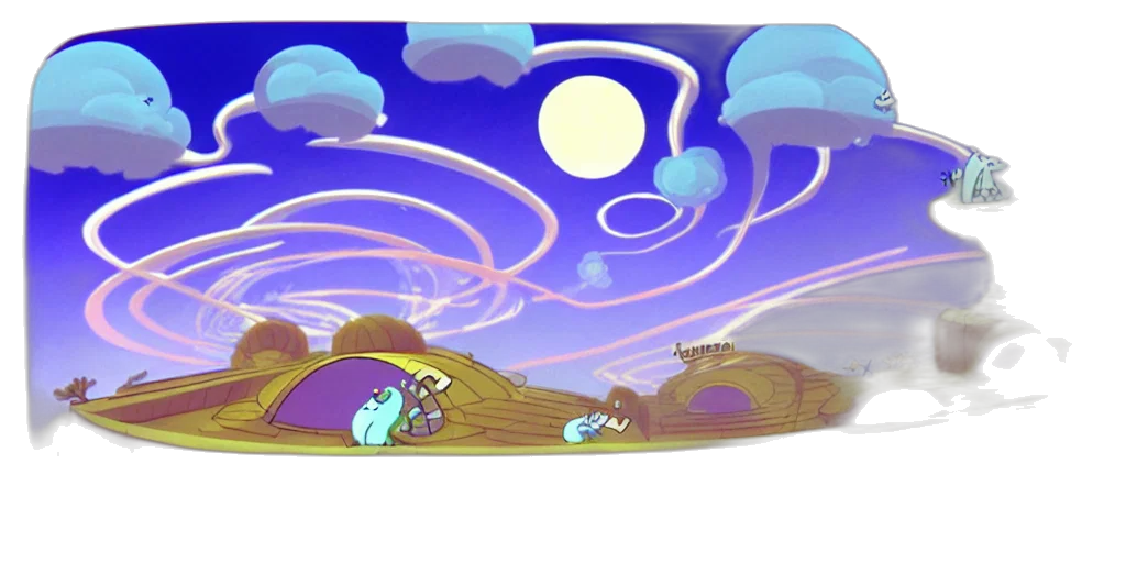 concept art, cartoon, anime, fantasy art transparent PNG cut-out