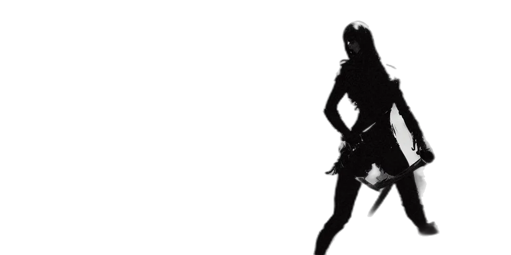 dress, sword, weapon, mask transparent PNG cut-out