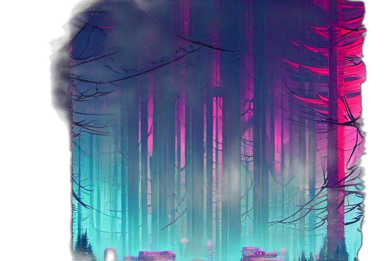 tree, jacket, sword, car transparent PNG cut-out