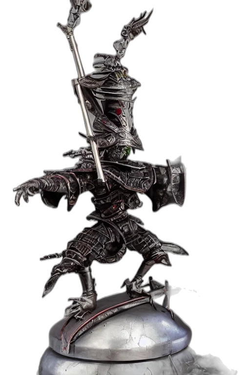 robot, staff, dragon, creature transparent PNG cut-out