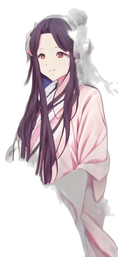 face, jacket, staff, creature transparent PNG cut-out