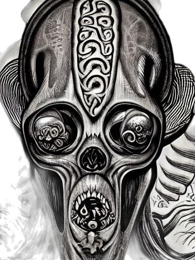 mask, creature, face, animal transparent PNG cut-out