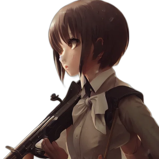 weapon, staff, jacket, face transparent PNG cut-out