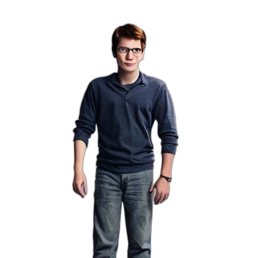 staff, jacket, robot, creature transparent PNG cut-out