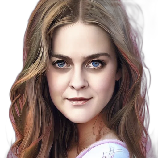face, dress, hair, crown transparent PNG cut-out