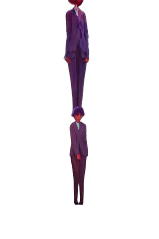 staff, umbrella, robot, creature transparent PNG cut-out