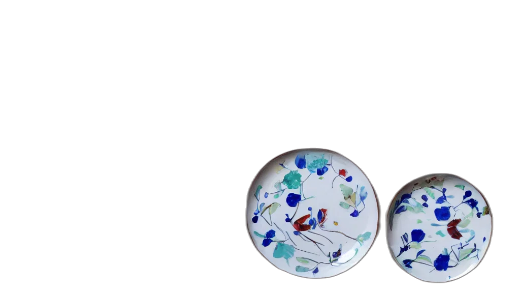 jewelry, blue, plates, vitreous transparent PNG cut-out