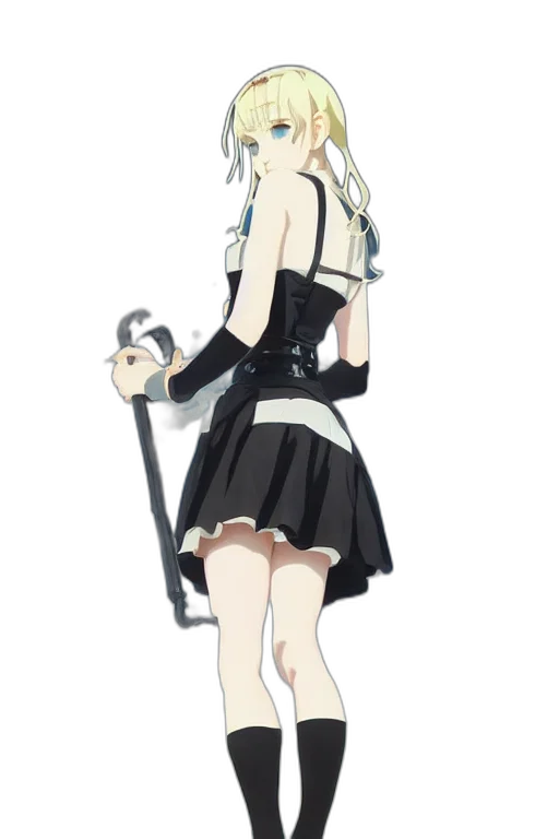 dress, staff, sword, weapon transparent PNG cut-out