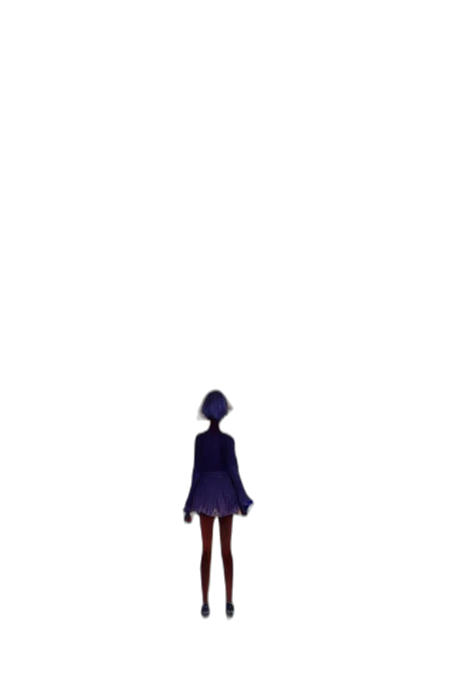 dress, robot, jacket, staff transparent PNG cut-out