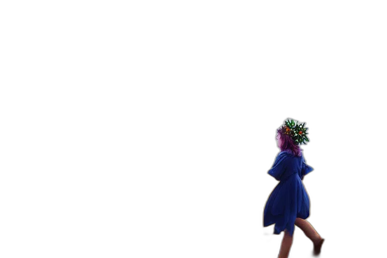 dress, crown, flower, hat transparent PNG cut-out