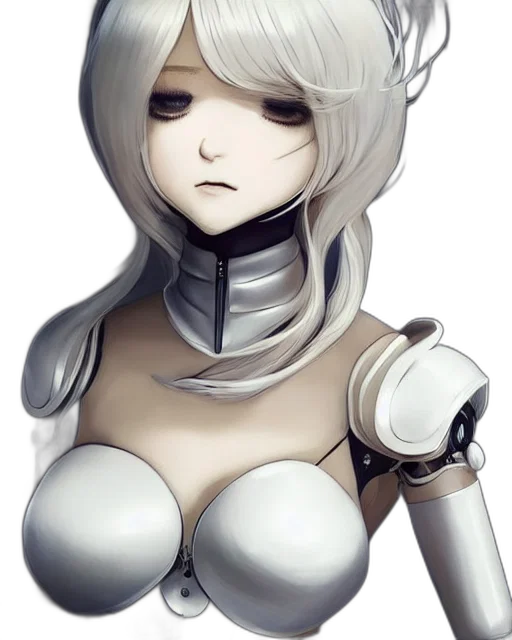 robot, face, mask, dress transparent PNG cut-out