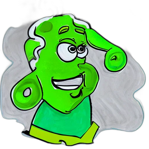 mask, face, staff, creature transparent PNG cut-out