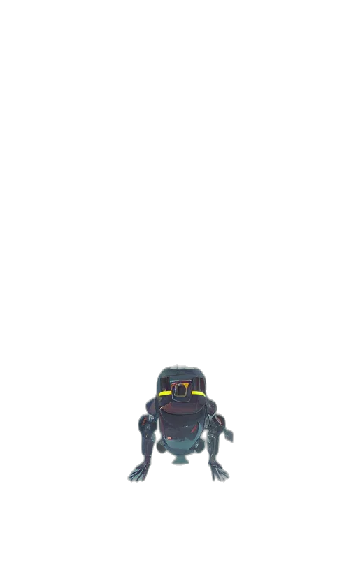 robot, creature, animal, staff transparent PNG cut-out